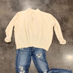 L.L. Bean Cream Sweater